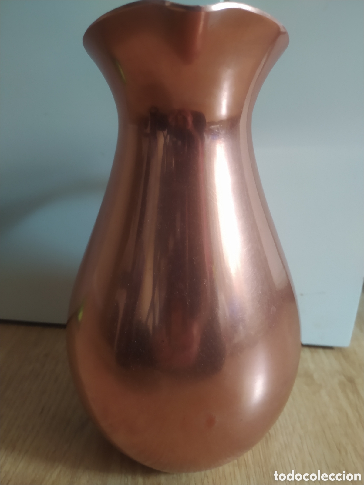 Antig&uuml;edades: Jarra aluminio Rosa made in Spain - Foto 1
