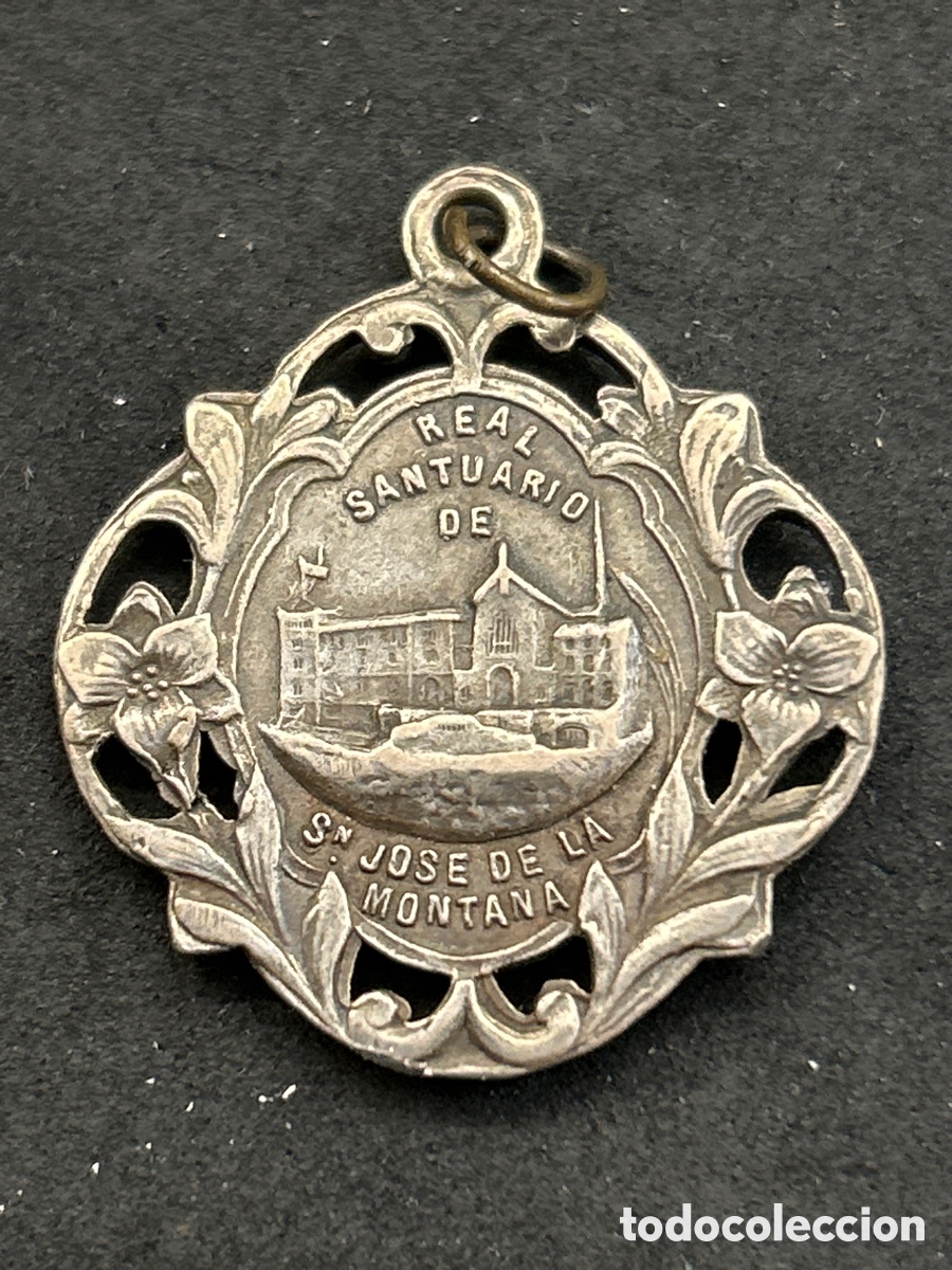 Antig&uuml;edades: Medalla Sant Jos&eacute; de la Monta&ntilde;a - Foto 2
