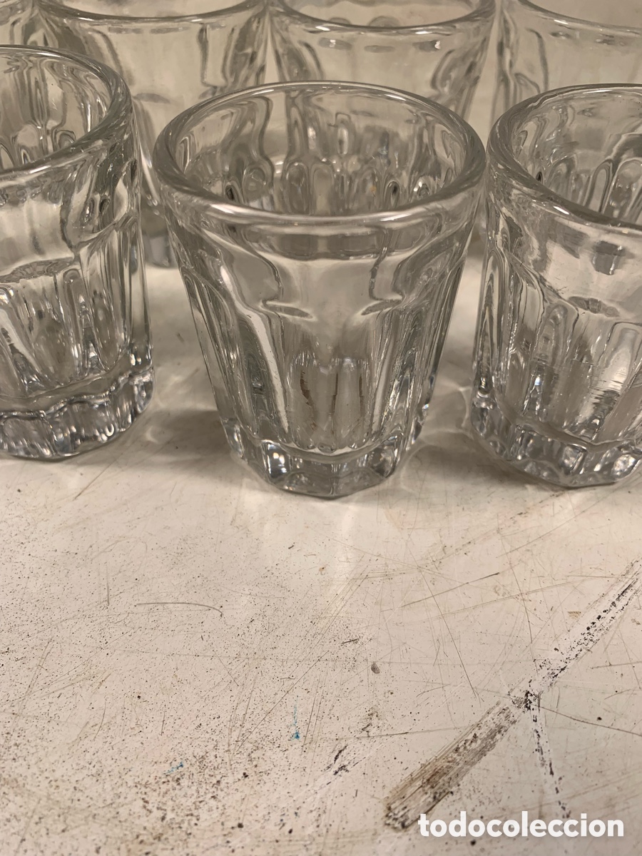 Antig&uuml;edades: 01_lote vasos de cristal - Foto 2
