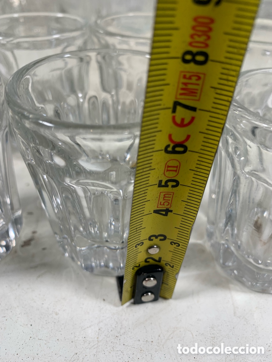 Antig&uuml;edades: 01_lote vasos de cristal - Foto 4