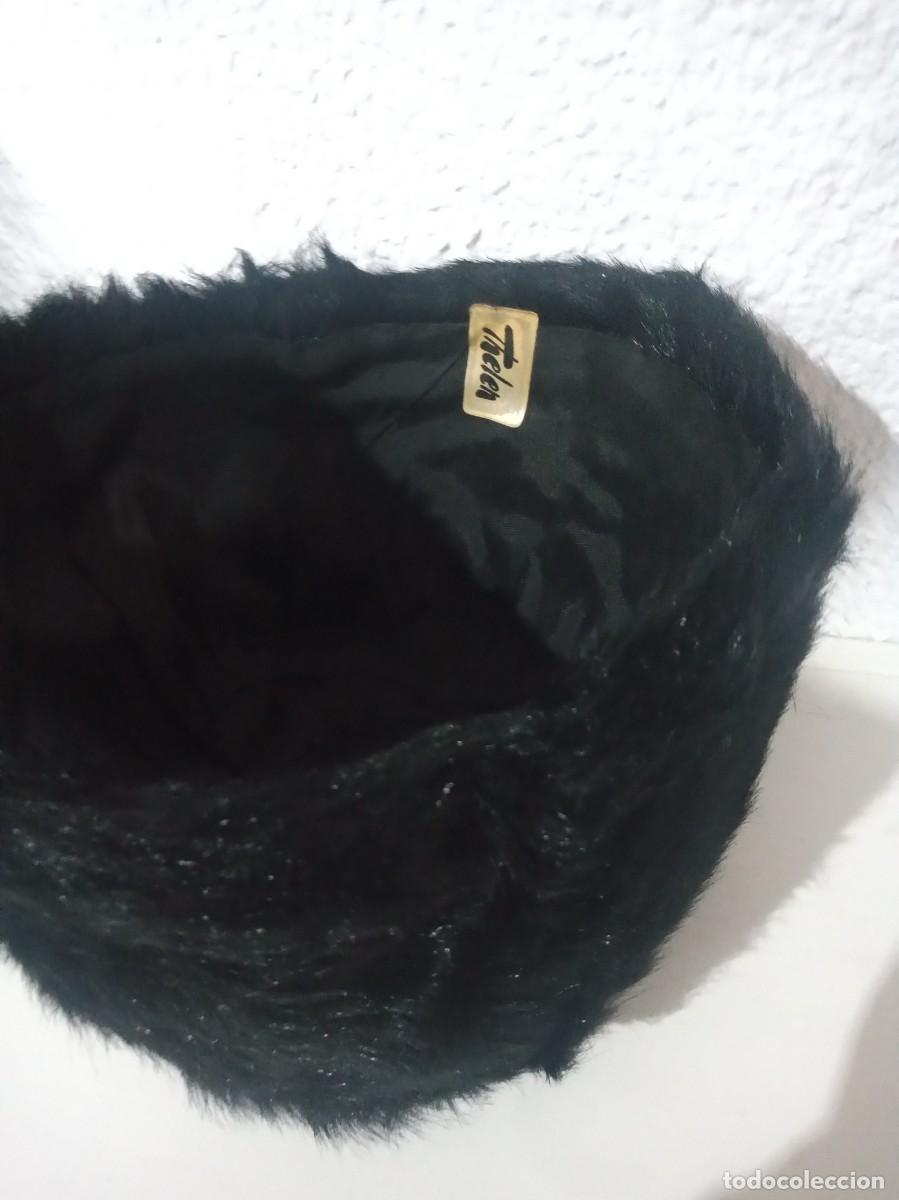Antig&uuml;edades: ANTIGUO GORRO SIMIL DE PIEL - Foto 3