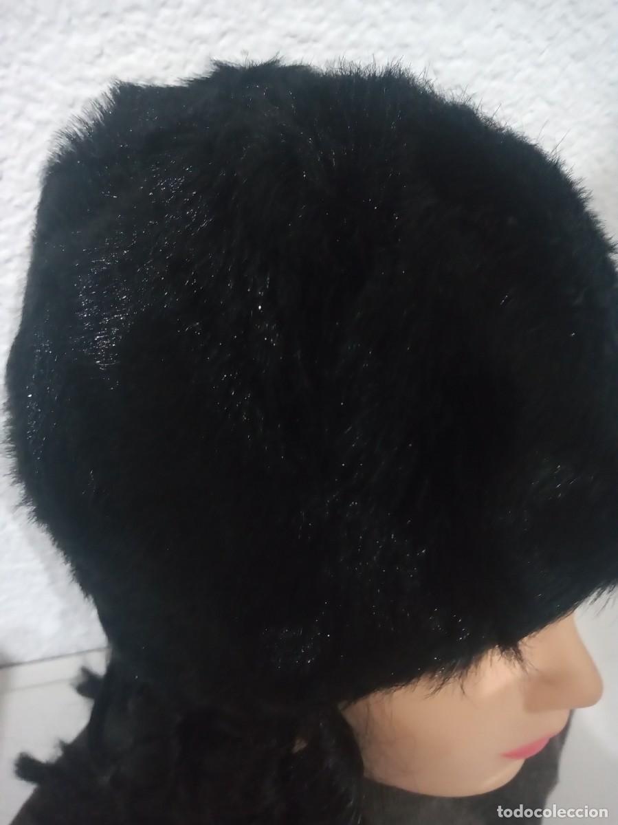 Antig&uuml;edades: ANTIGUO GORRO SIMIL DE PIEL - Foto 8