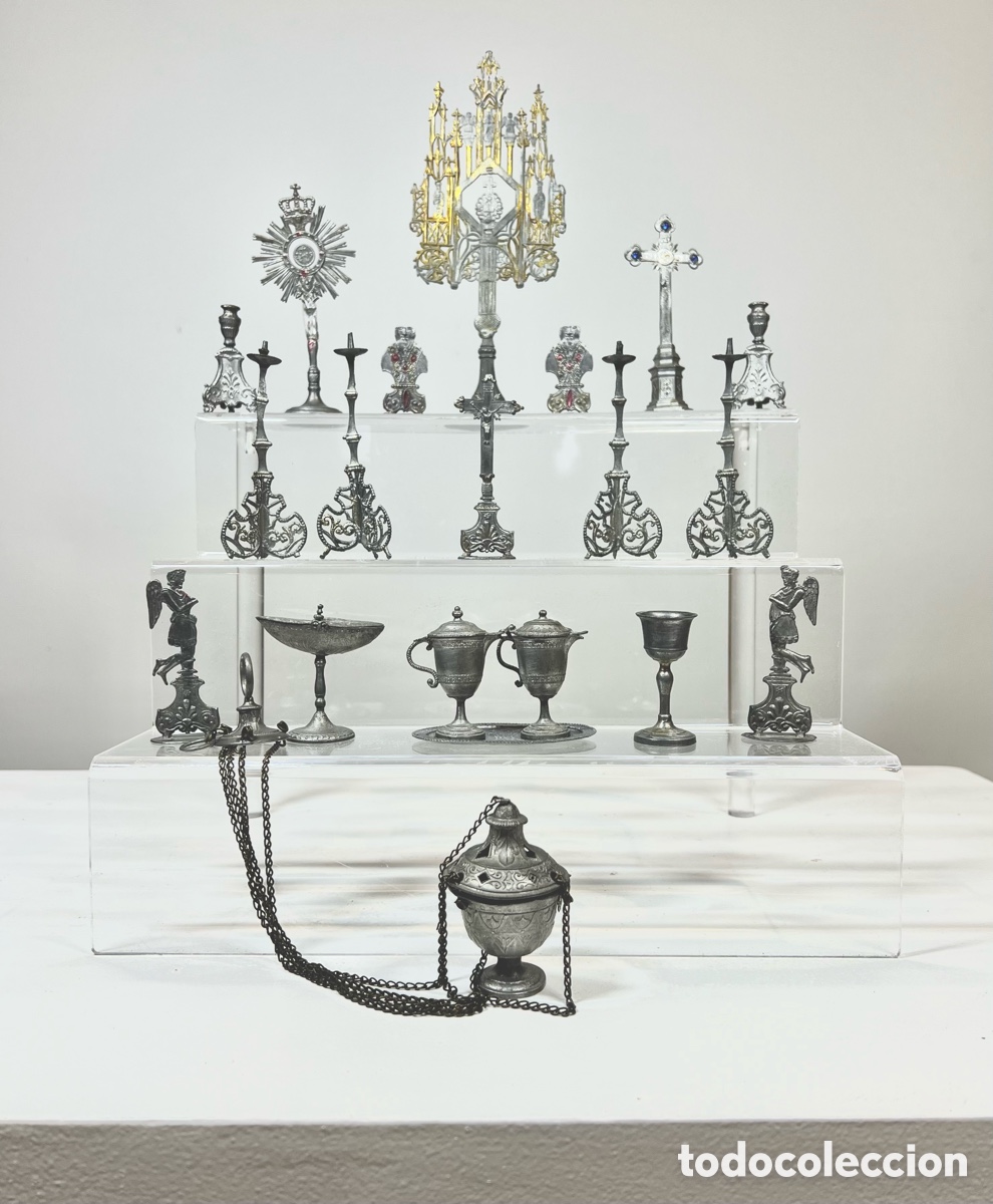 Antiguidades: Conjunto de juguetes lit&uacute;rgicos, Italia, S.XIX