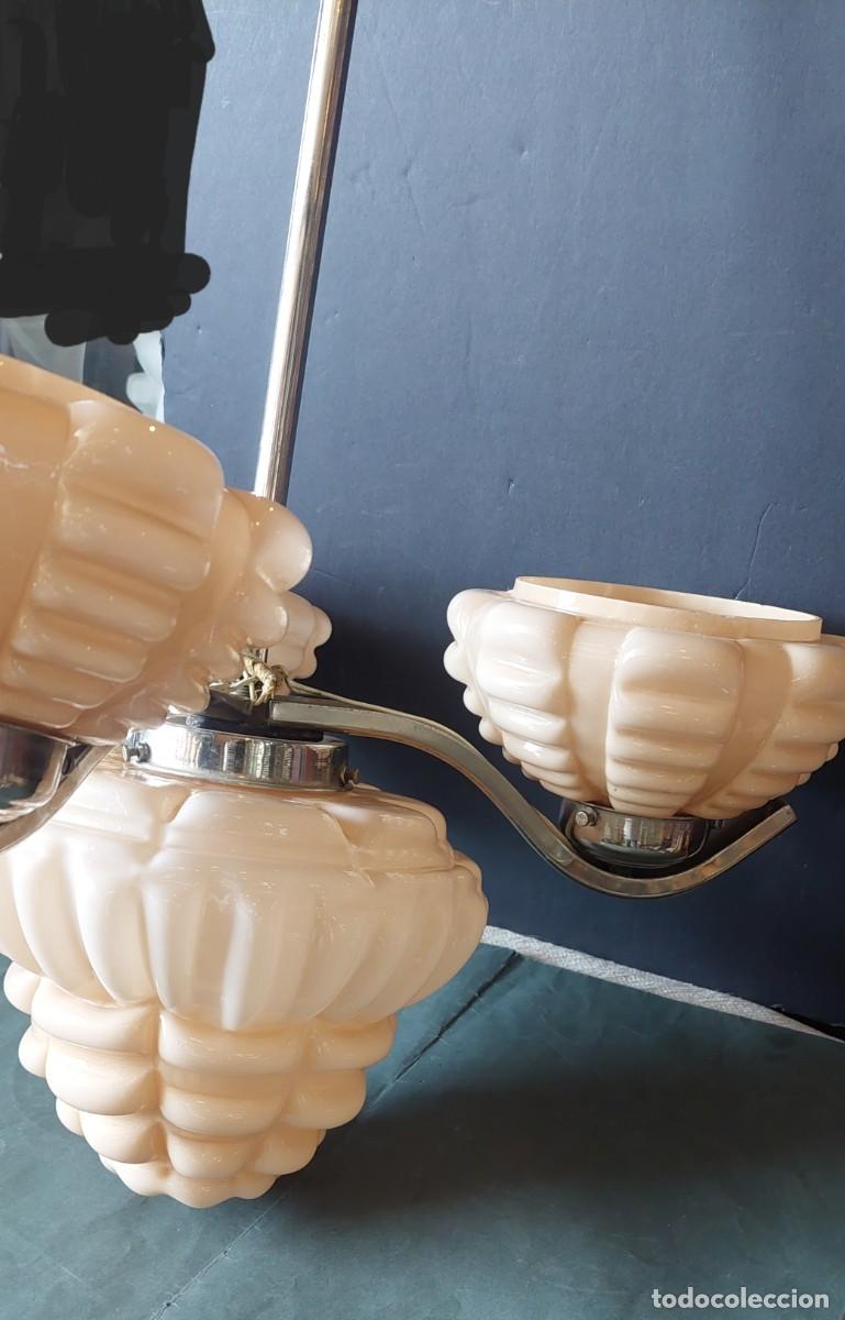 Antig&uuml;edades: L&aacute;mpara de techo art deco - Foto 2