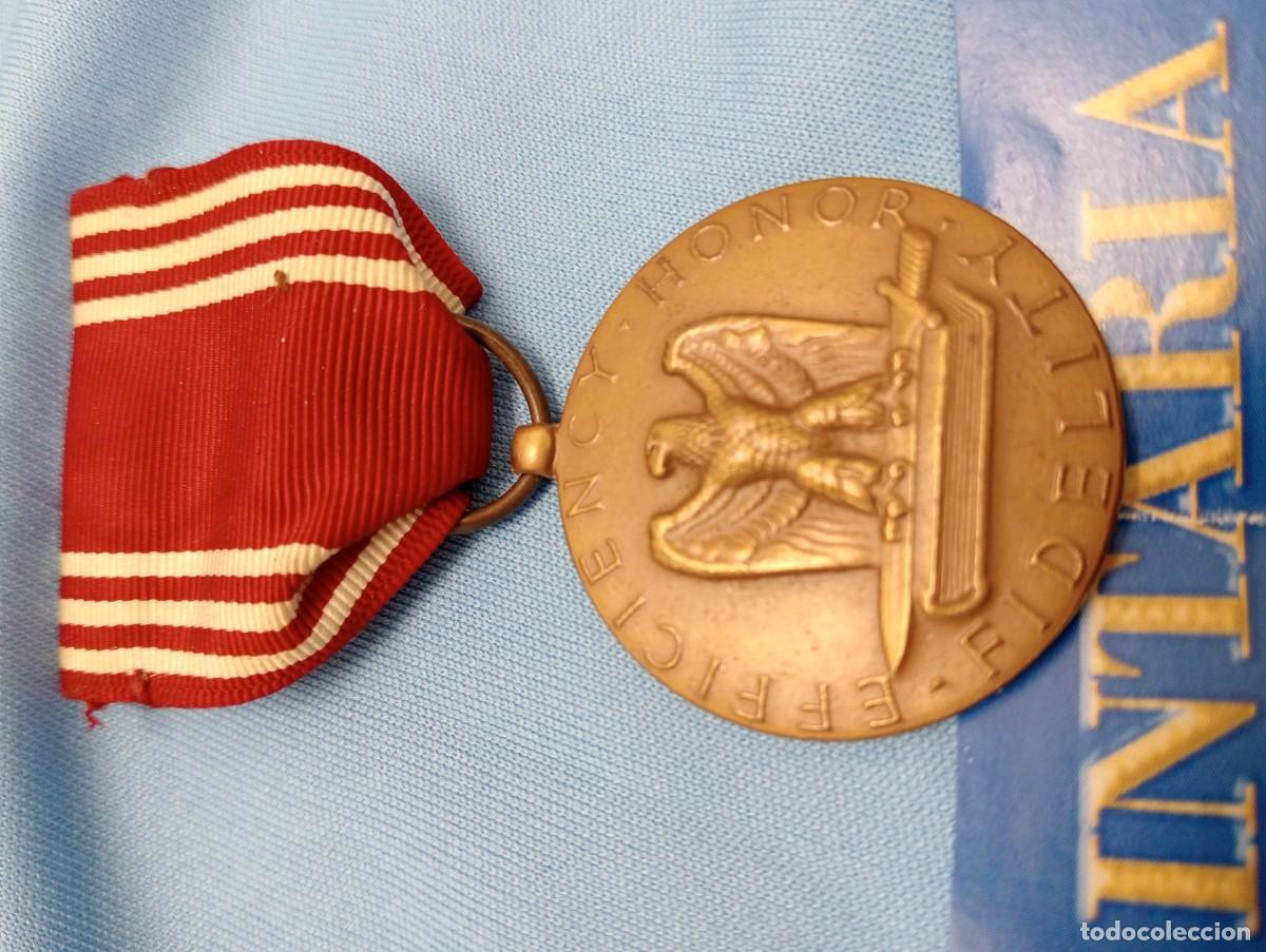 Antig&uuml;edades: Medalla EEUU servicios good conduct - Foto 1