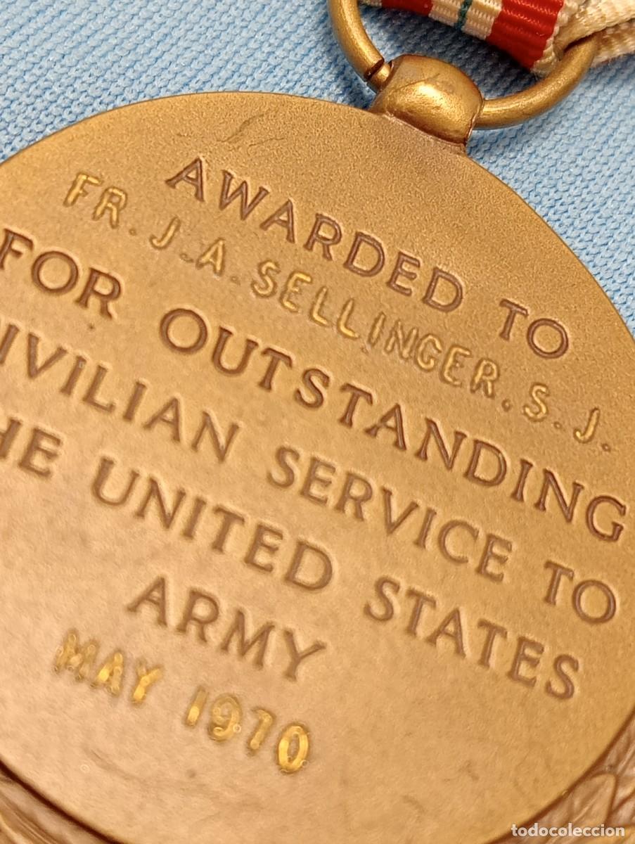 Antig&uuml;edades: Medalla EEUU servicios extraordinarios - Foto 4
