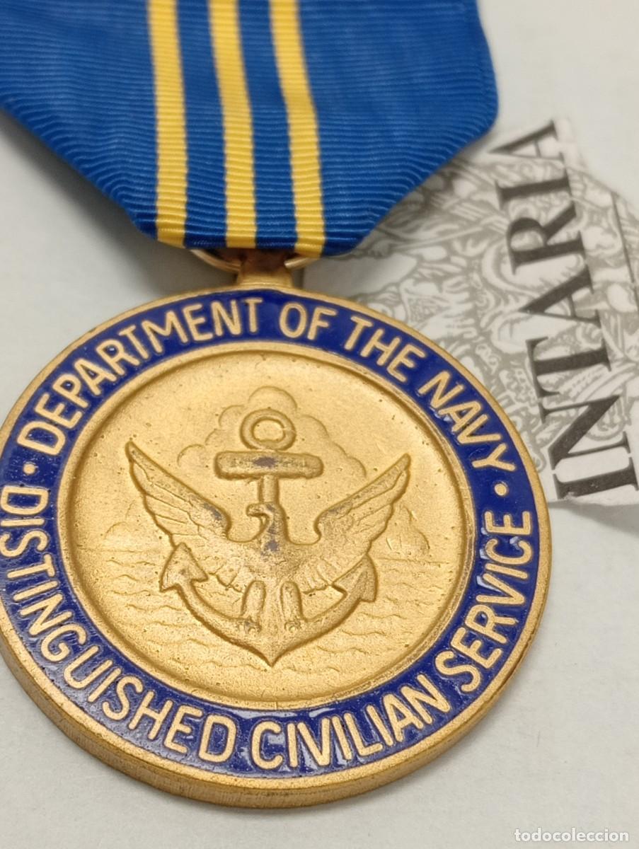 Antig&uuml;edades: Medalla EEUU servicios extraordinarios - Foto 2