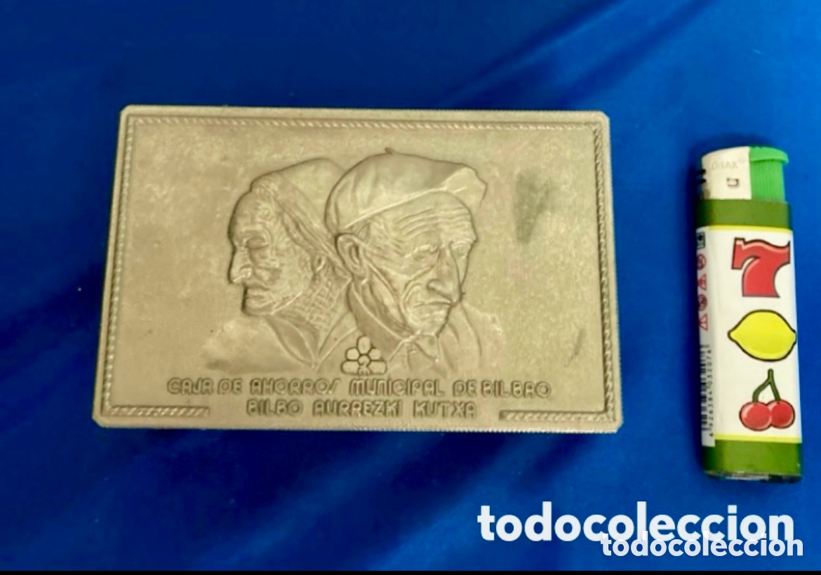 Antig&uuml;edades: Caja met&aacute;lica , tema Vasco , - Foto 9