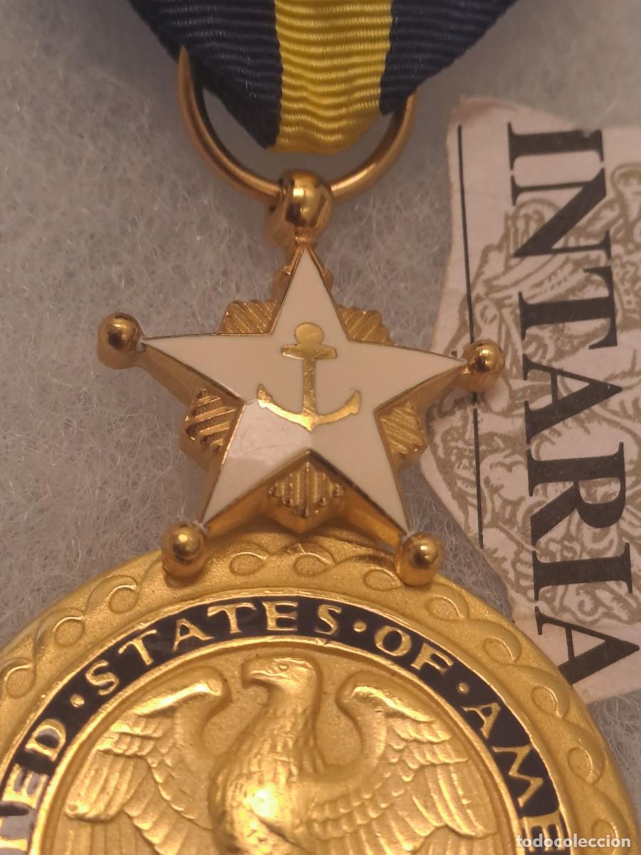 Antig&uuml;edades: Medalla EEUU servicios distinguidos Marina - Foto 4