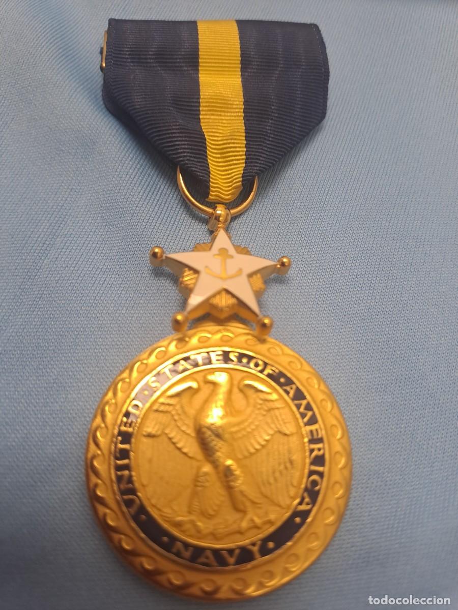 Antig&uuml;edades: Medalla EEUU servicios distinguidos Marina - Foto 6
