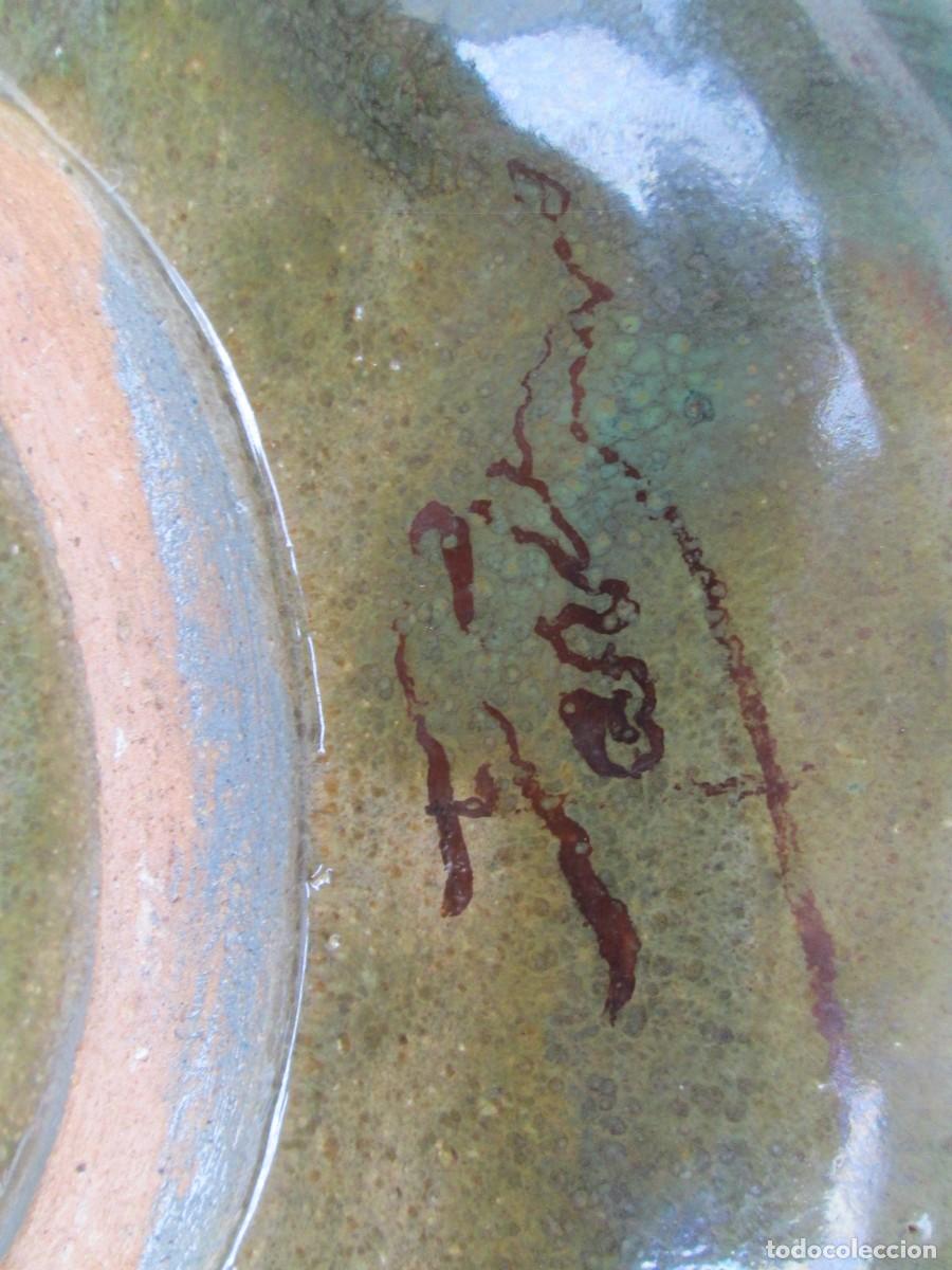 Antig&uuml;edades: GRAN PLATO CATALAN 38 CENTIMETROS DE DIAMETRO - Foto 3