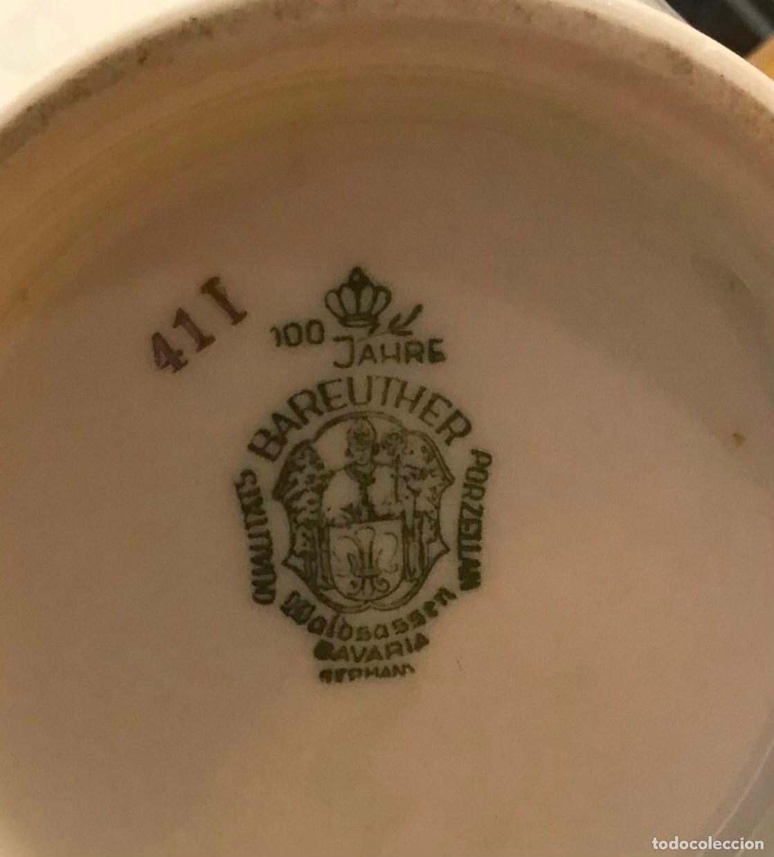 Antig&uuml;edades: PORCELANA BAREUTHER, JARRON - Foto 4