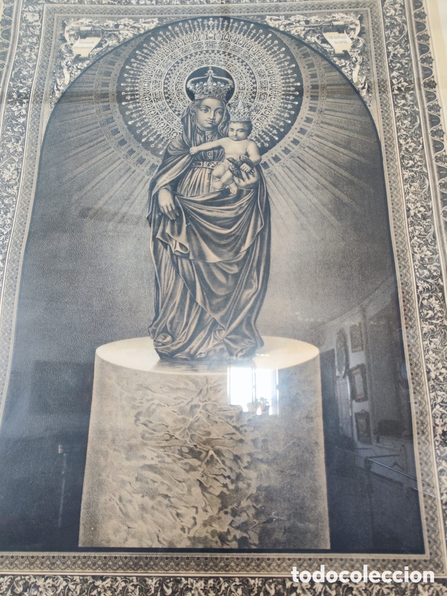 Antig&uuml;edades: Virgen del pilar grabado - Foto 3