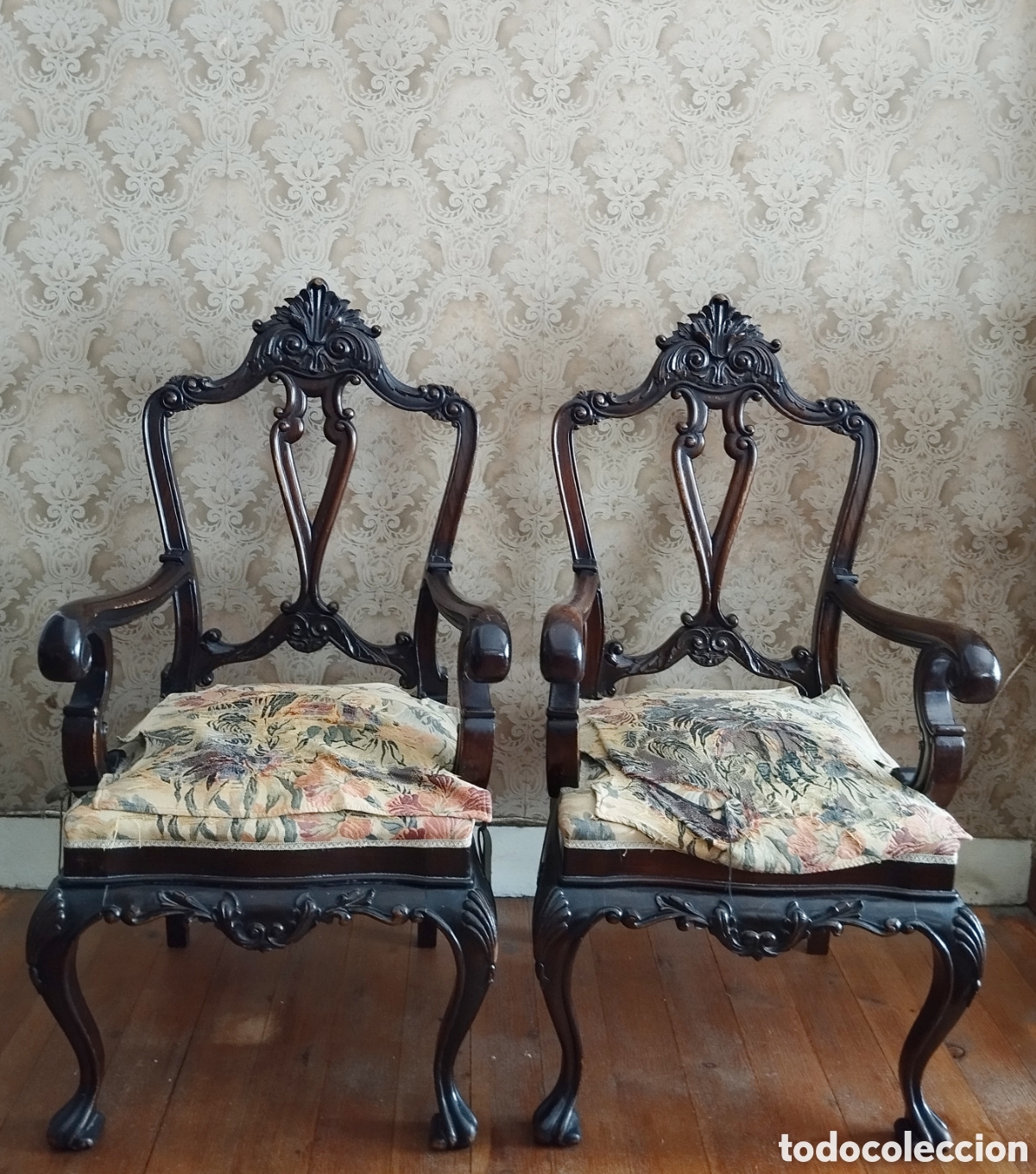 Antig&uuml;edades: Sillas estilo ingl&eacute;s - Foto 3