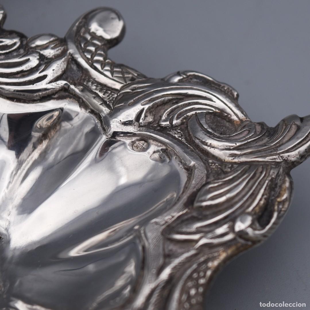 Antig&uuml;edades: Bandeja de plata - 40 cm - Foto 5
