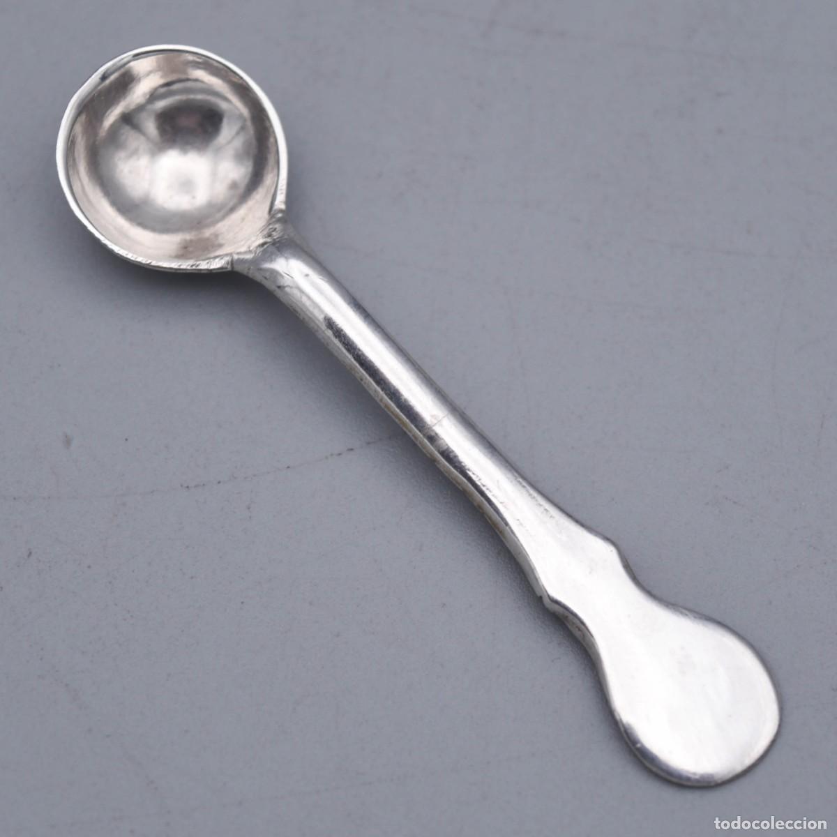 Antig&uuml;edades: Cucharilla lit&uacute;rgica de plata - Foto 2
