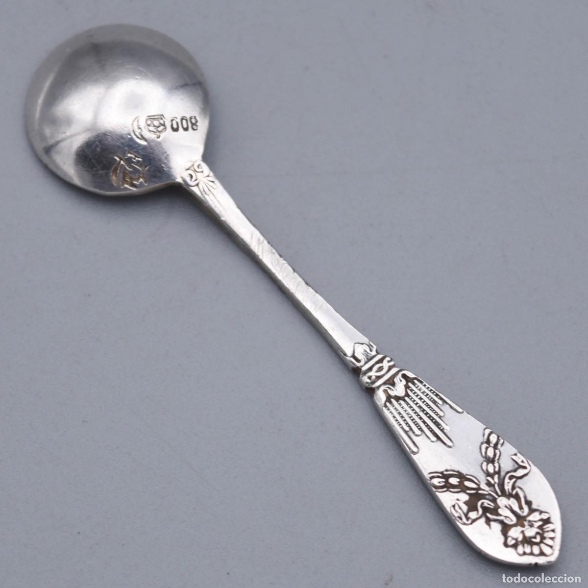 Antig&uuml;edades: Cucharilla lit&uacute;rgica de plata - Foto 4