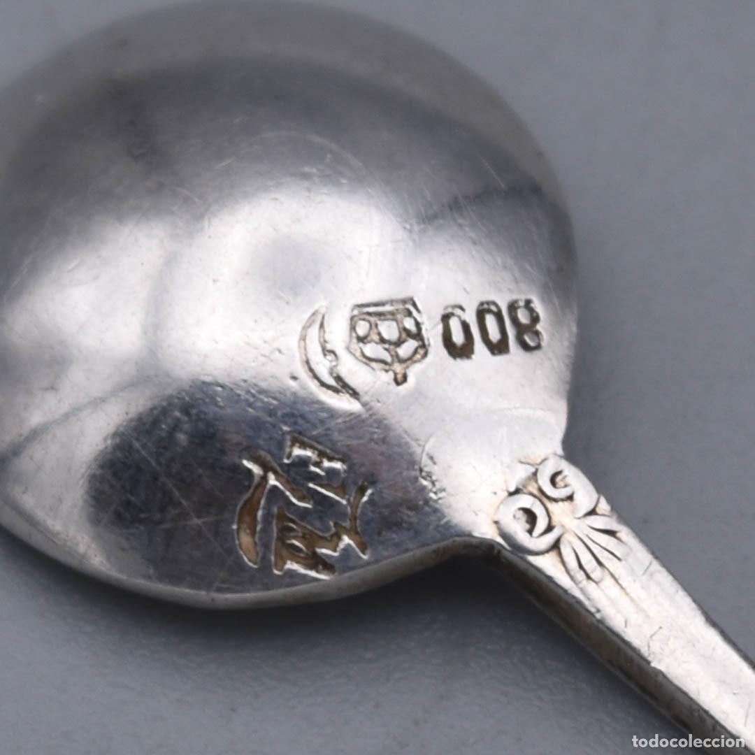 Antig&uuml;edades: Cucharilla lit&uacute;rgica de plata - Foto 5
