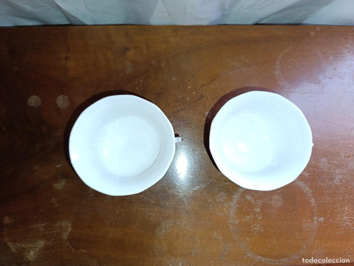 Antig&uuml;edades: tazas de te de porcelana sin marca - Foto 2