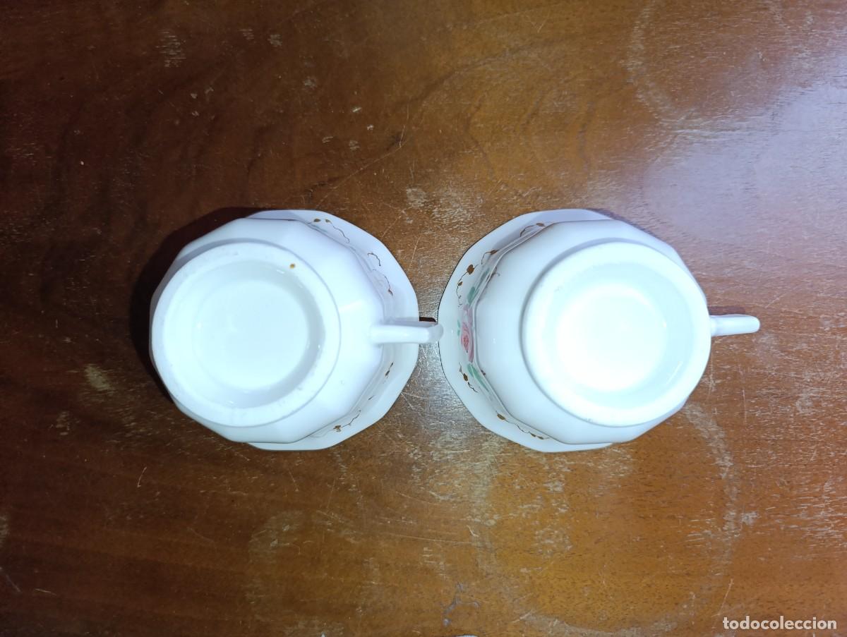 Antig&uuml;edades: tazas de te de porcelana sin marca - Foto 4