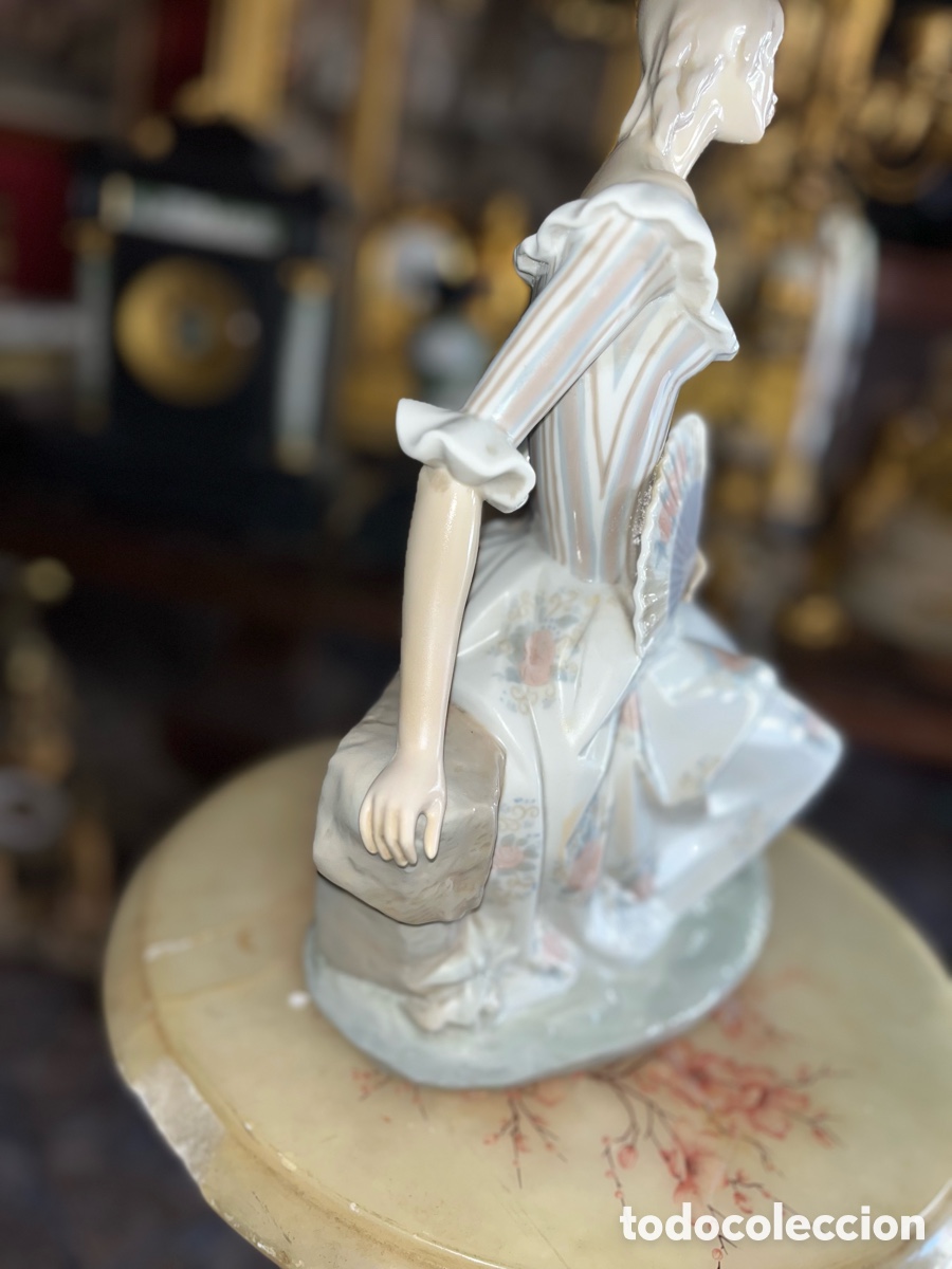 Antig&uuml;edades: Lladr&oacute;,mujer con abanico - Foto 5