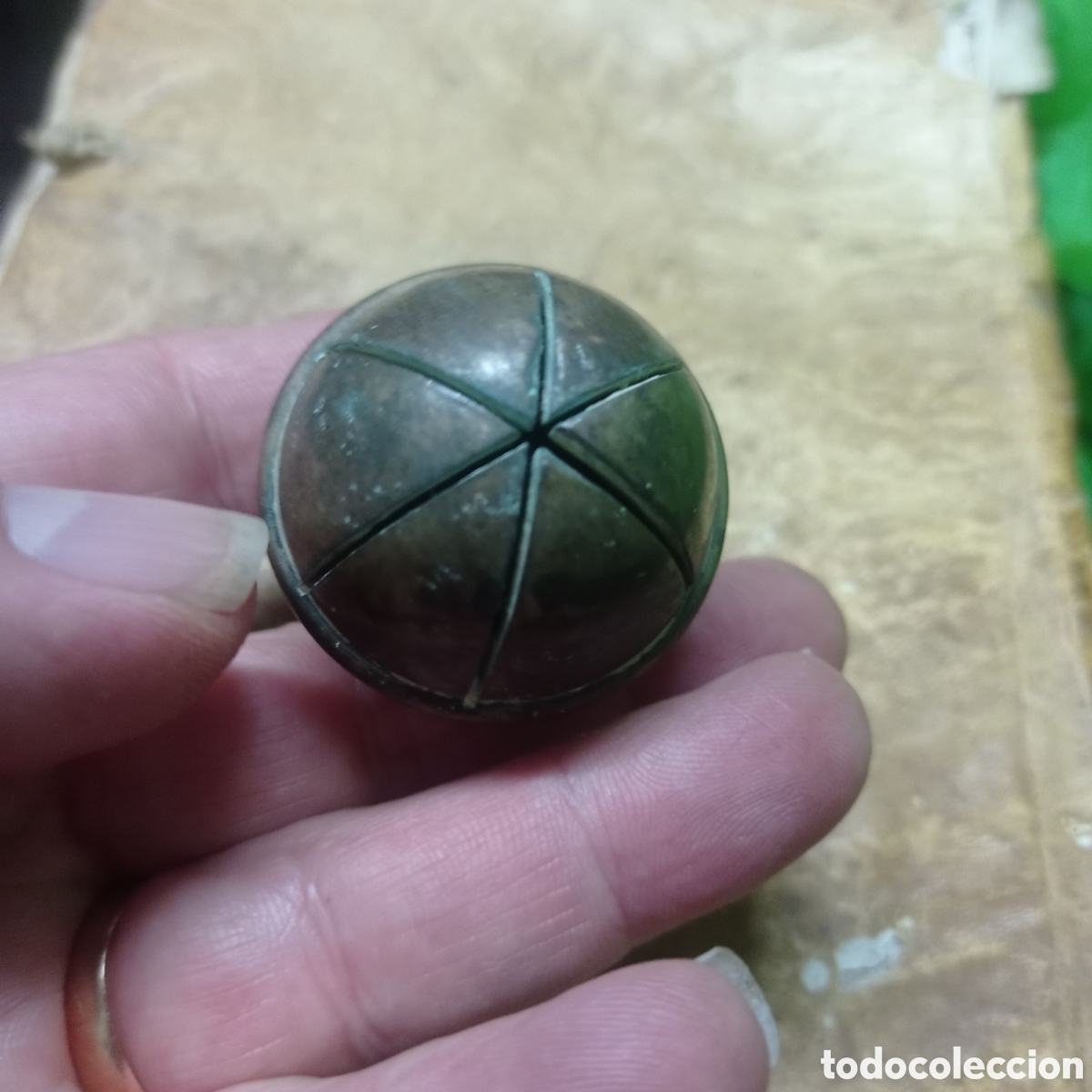 Antig&uuml;edades: Antiguo Cascabel de bronce - Foto 3