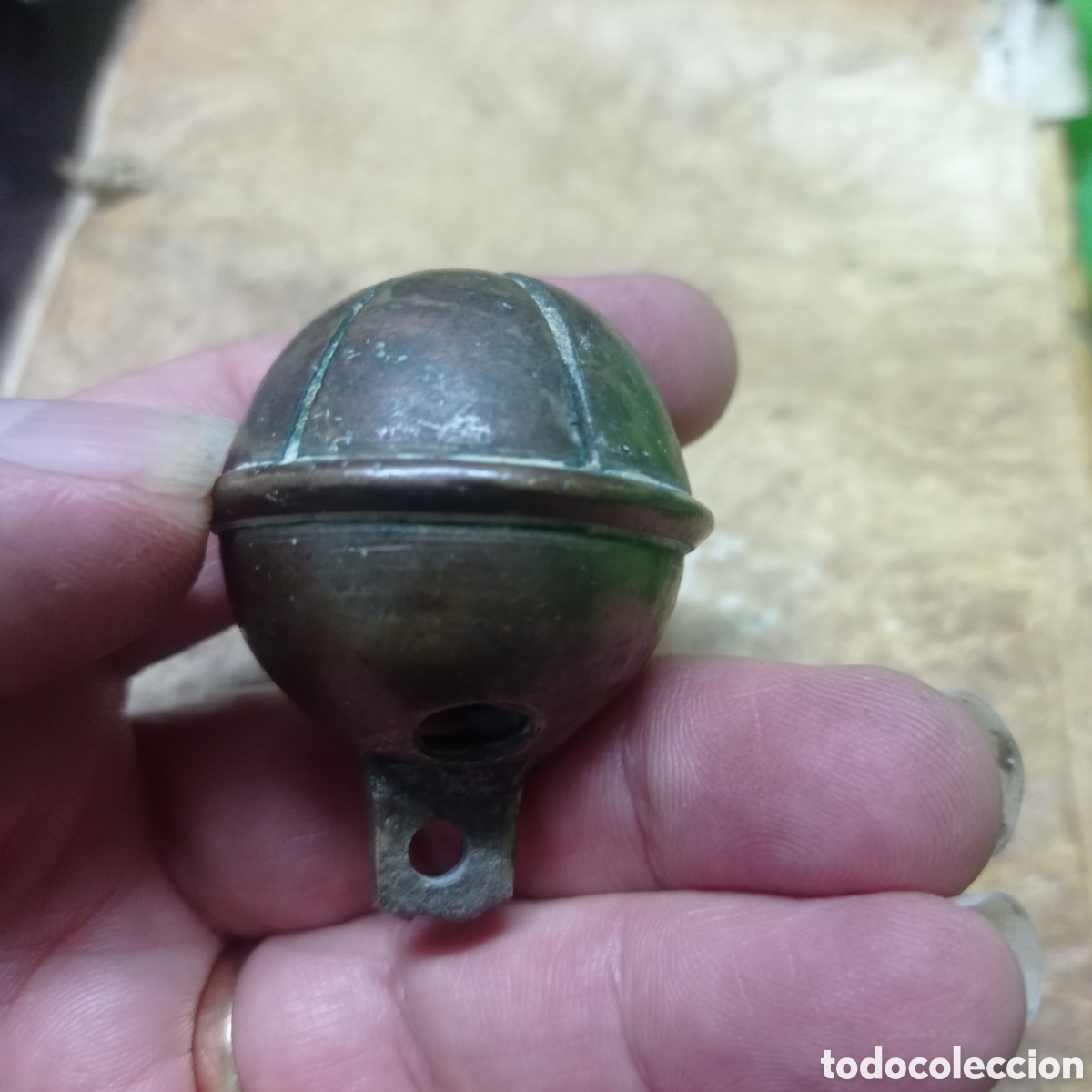 Antig&uuml;edades: Antiguo Cascabel de bronce - Foto 5