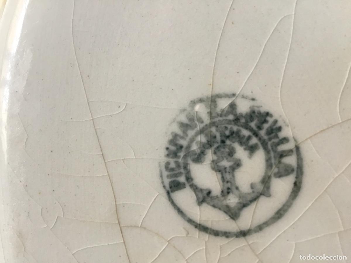 Antig&uuml;edades: Sopera de loza Pickman - Foto 2