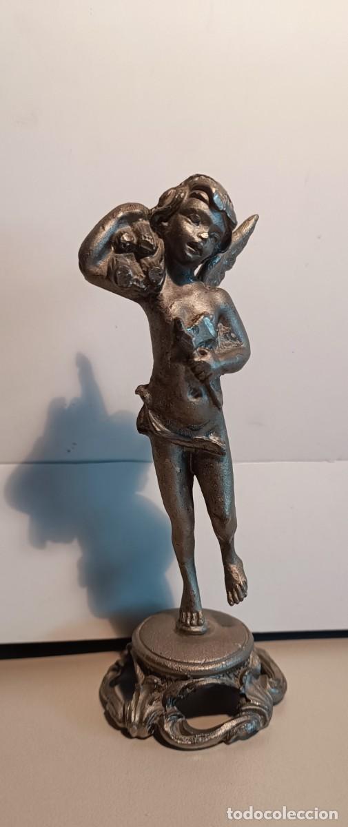 Antig&uuml;edades: &Aacute;NGEL ANTIGUO PATINADO - Foto 1
