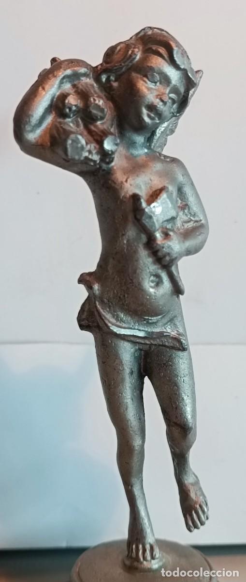 Antig&uuml;edades: &Aacute;NGEL ANTIGUO PATINADO - Foto 5