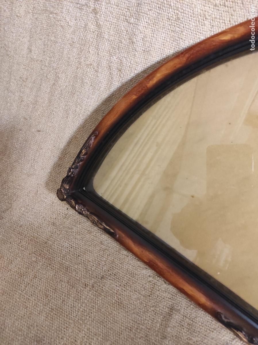 Antig&uuml;edades: abaniquera madera 52*30 - Foto 2