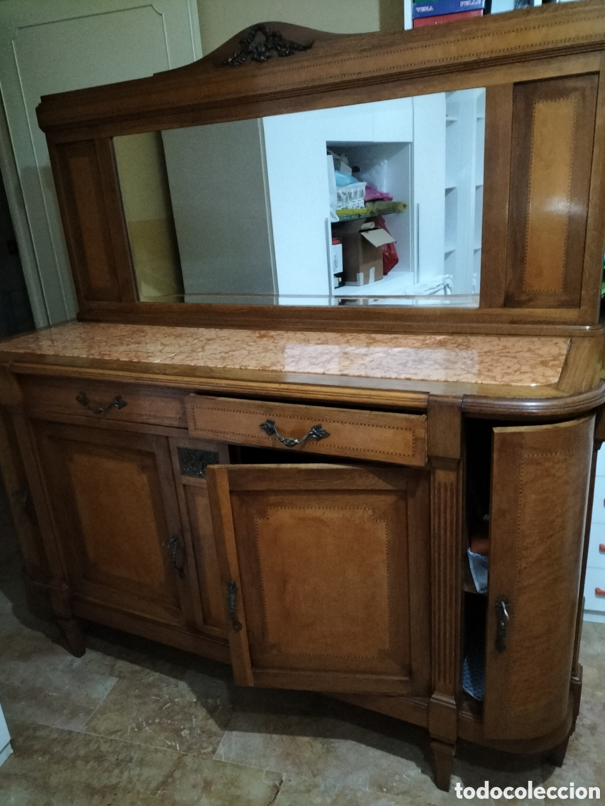 Antig&uuml;edades: Mobile sala in legno anni 20 - Foto 3