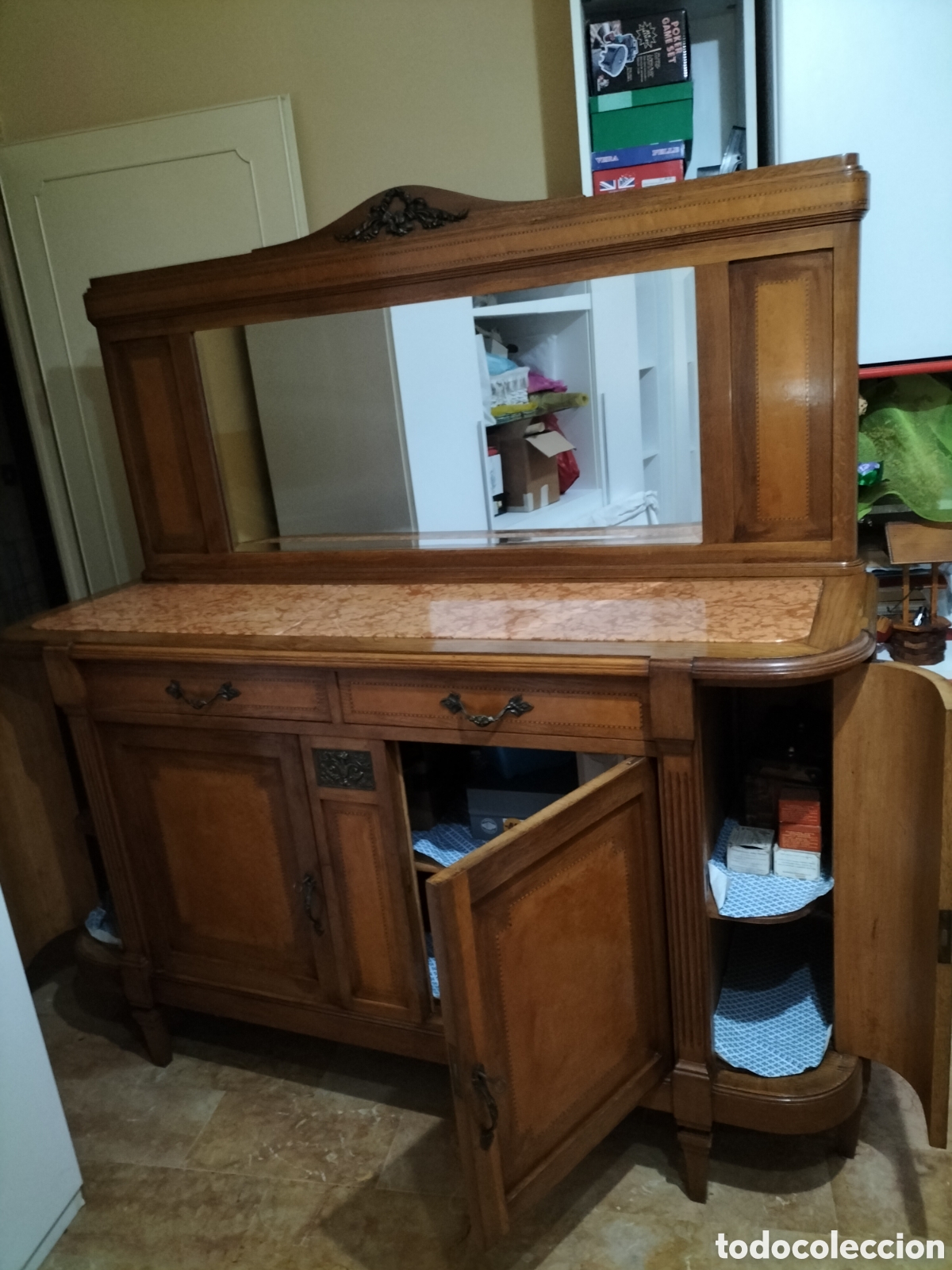 Antig&uuml;edades: Mobile sala in legno anni 20 - Foto 10
