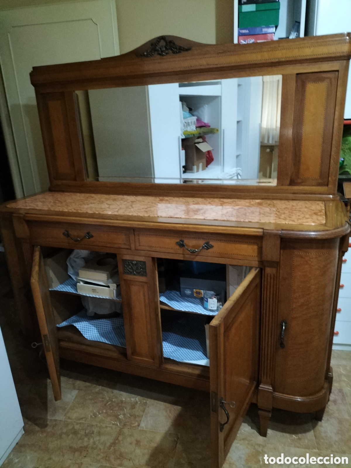 Antig&uuml;edades: Mobile sala in legno anni 20 - Foto 13