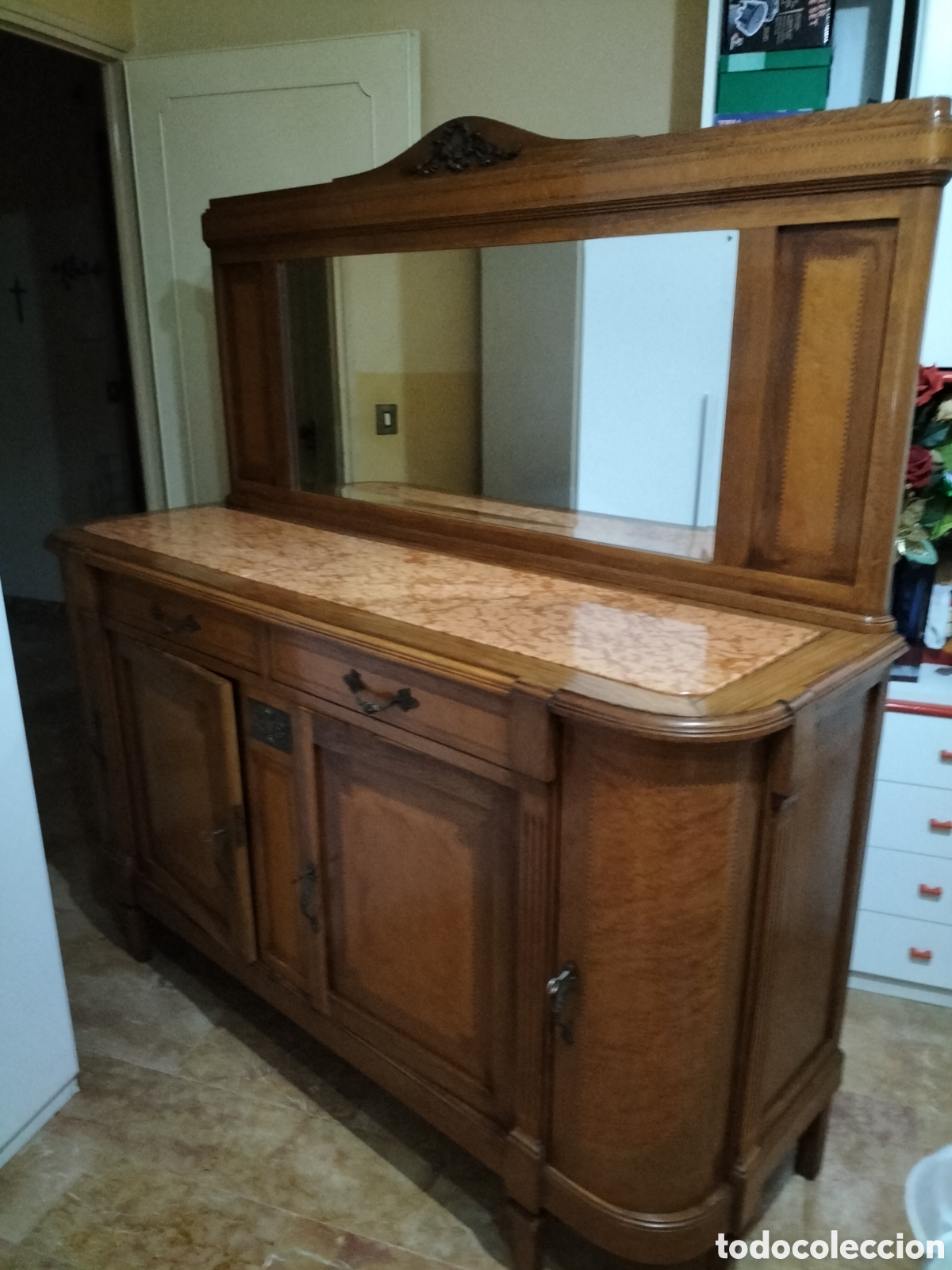 Antig&uuml;edades: Mobile sala in legno anni 20 - Foto 21