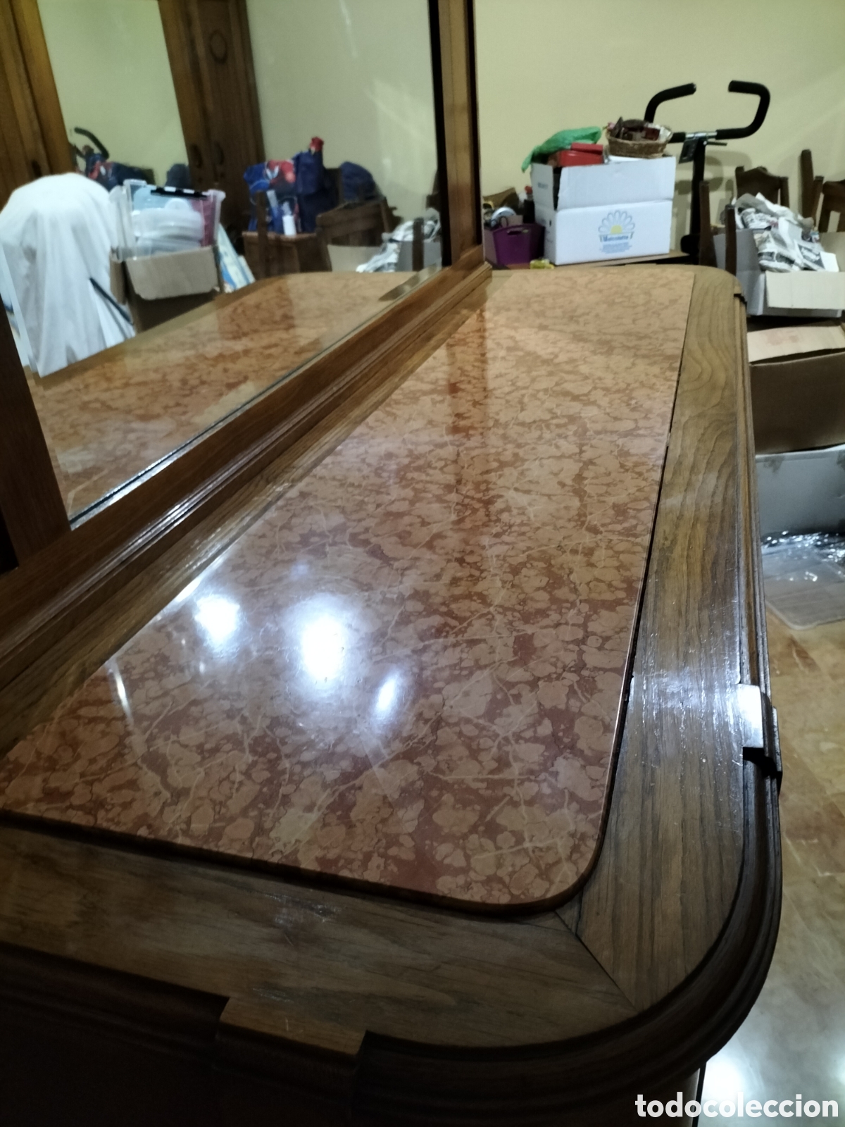 Antig&uuml;edades: Mobile sala in legno anni 20 - Foto 22