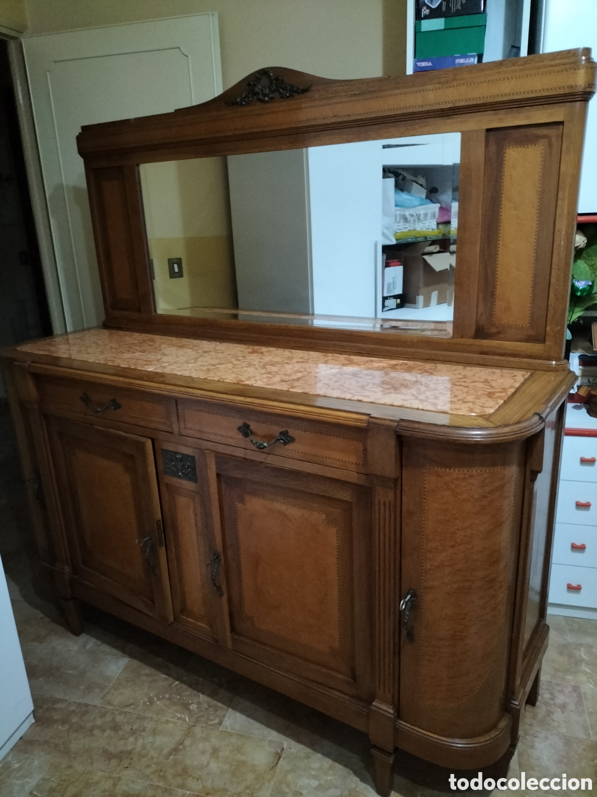 Antig&uuml;edades: Mobile sala in legno anni 20 - Foto 27