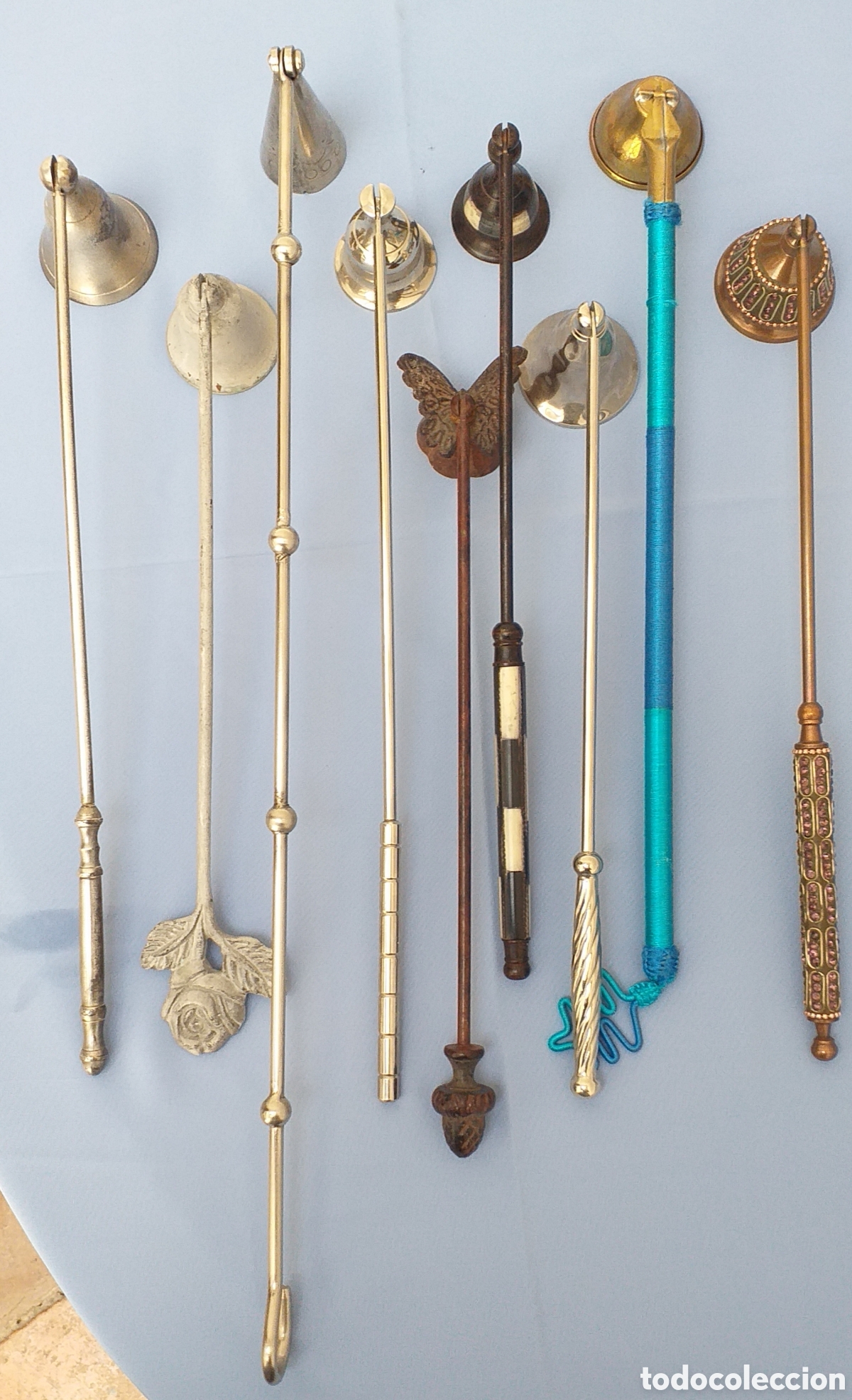 Antig&uuml;edades: Lote de 9 APAGAVELAS diferentes - Foto 2