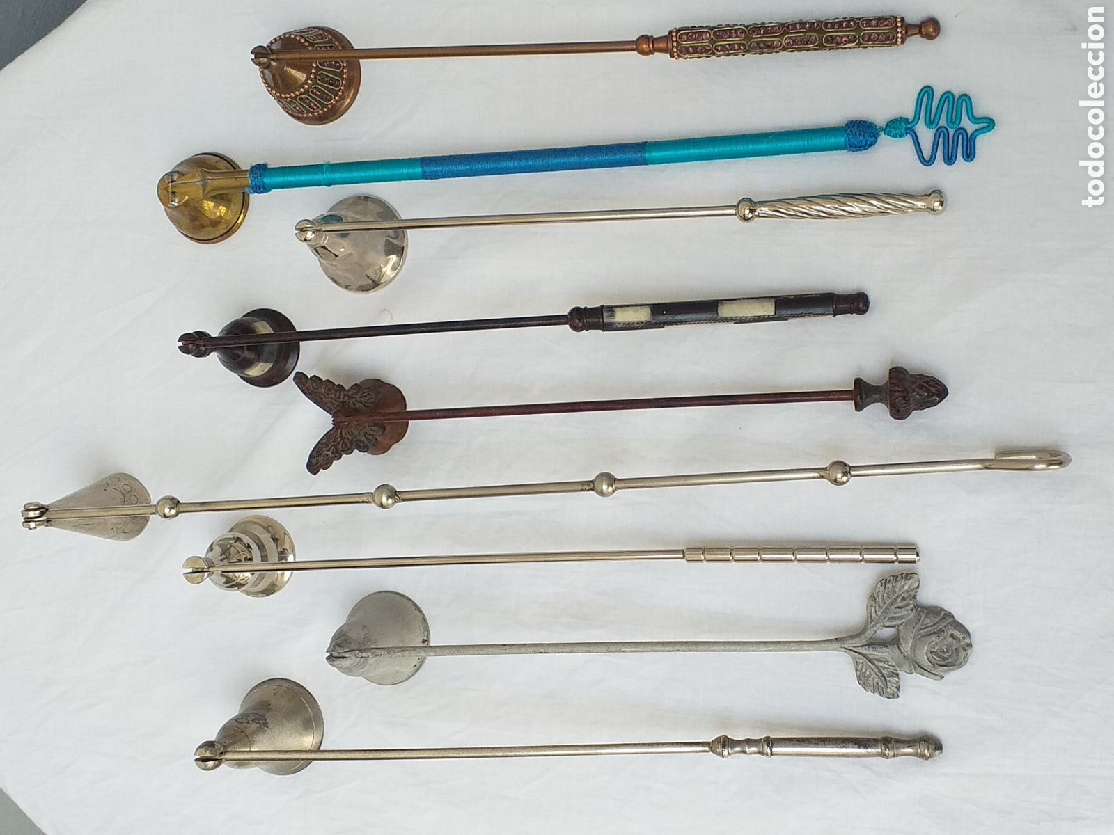 Antig&uuml;edades: Lote de 9 APAGAVELAS diferentes - Foto 3
