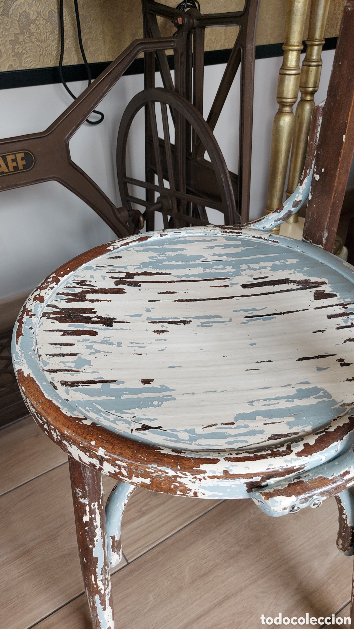Antig&uuml;edades: Silla Thonet circa 1920 - Foto 4