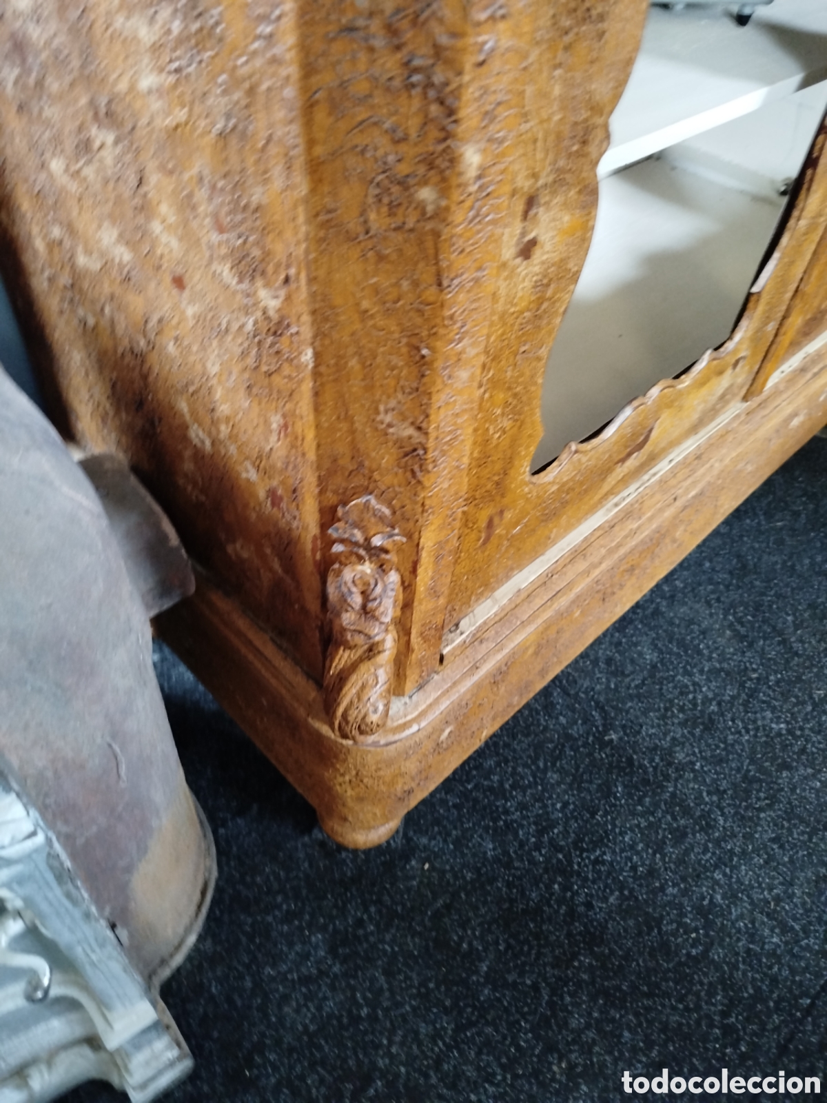 Antig&uuml;edades: Librer&iacute;a de pintada de madera - Foto 6