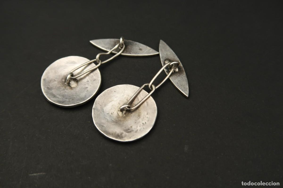Antig&uuml;edades: Antiguos Gemelos de Oro y Plata - Foto 9