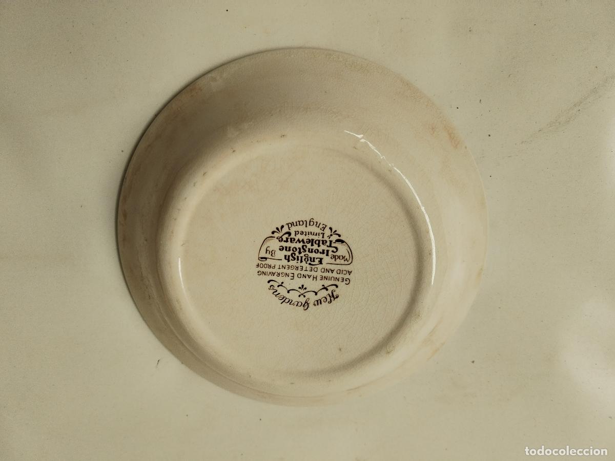 Antig&uuml;edades: antiguo plato english ironstone tableware - Foto 2