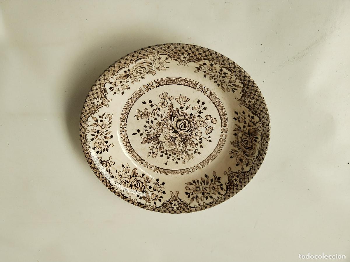 Antig&uuml;edades: antiguo plato english ironstone tableware - Foto 3