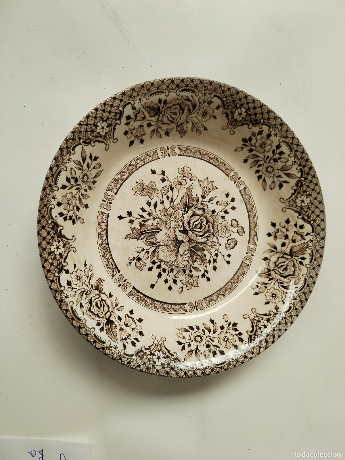 Antig&uuml;edades: antiguo plato english ironstone tableware - Foto 1