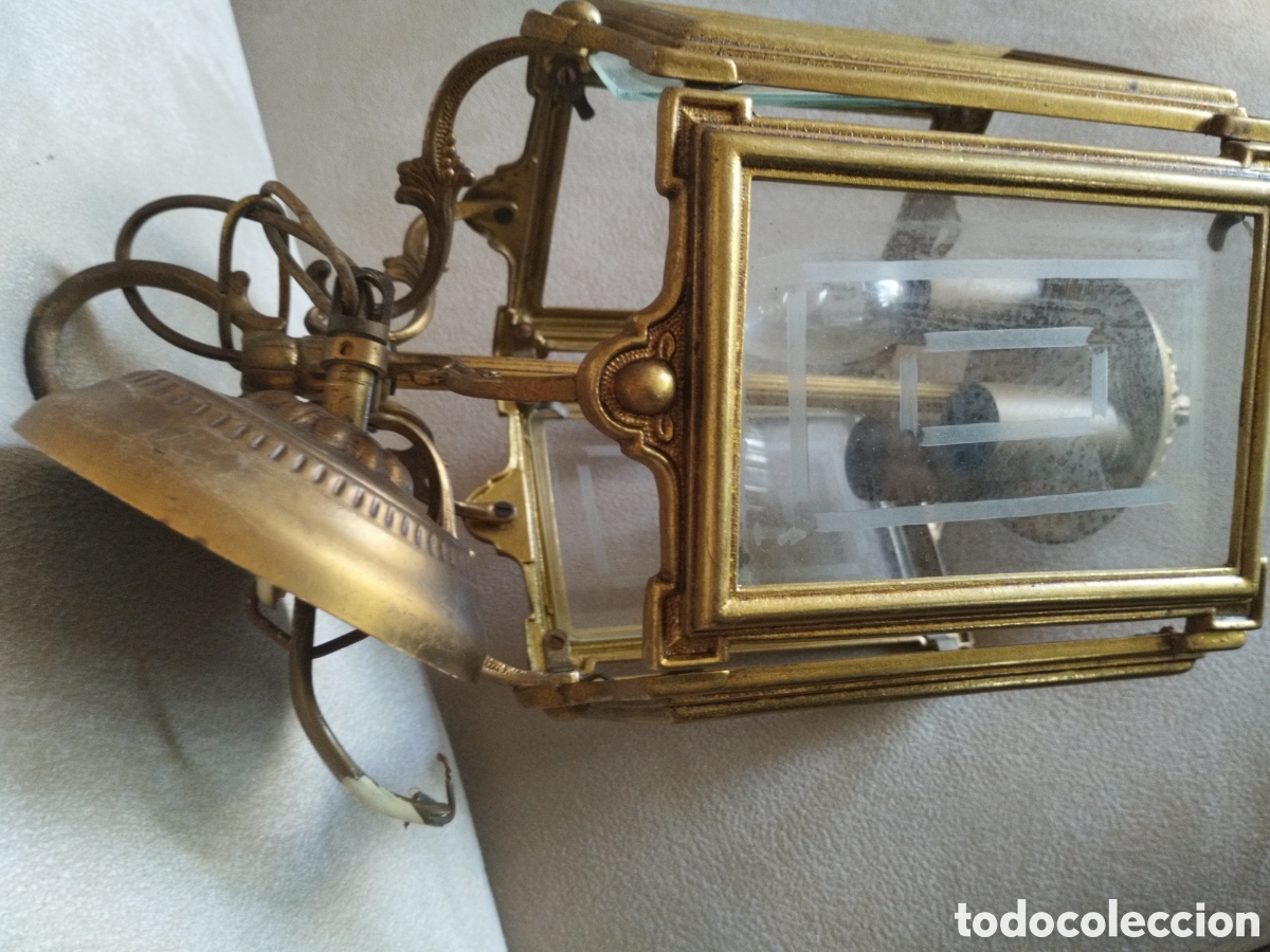 Antig&uuml;edades: * FAROL DE BRONCE. (Rf:B/ ) - Foto 4