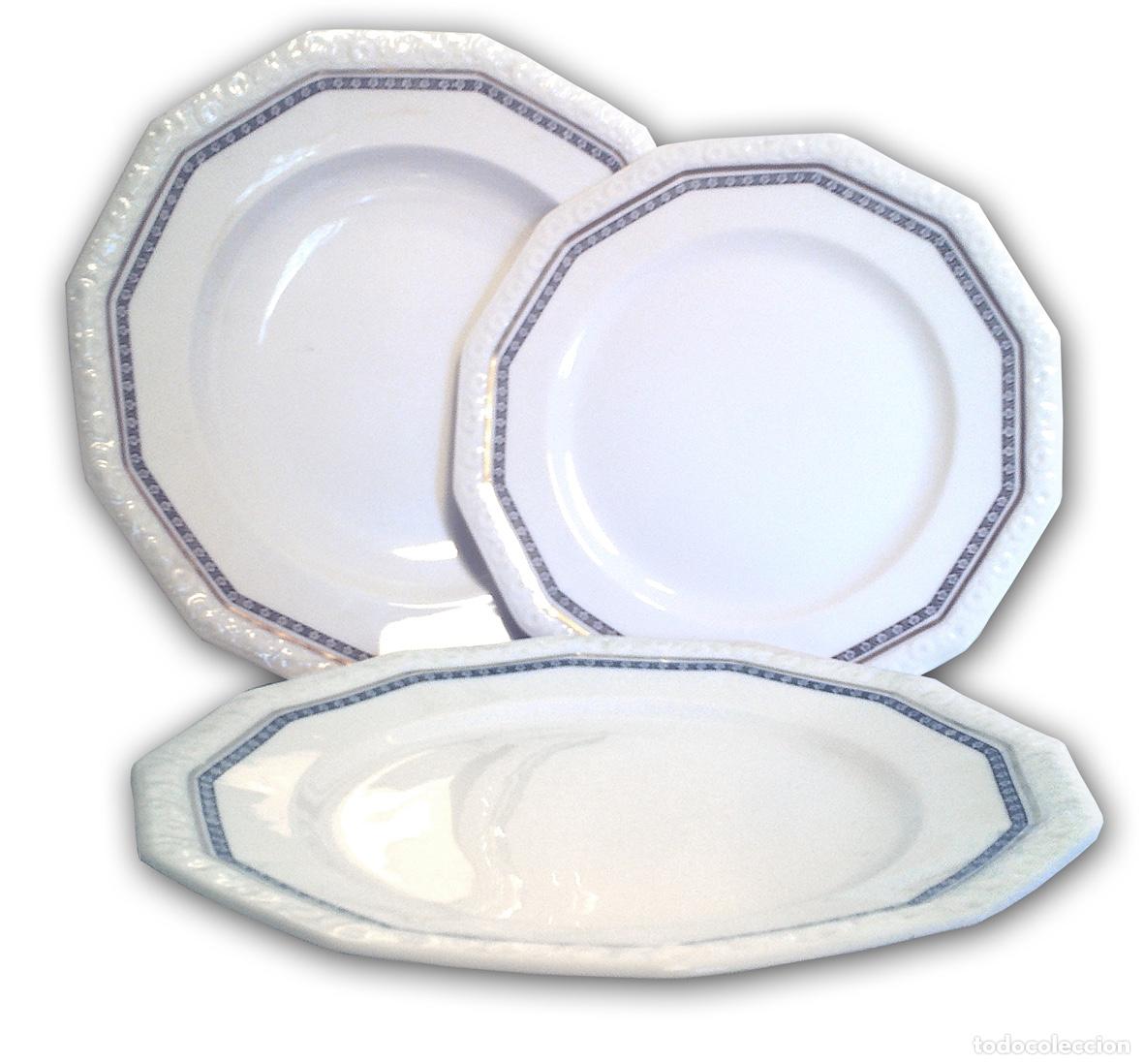 Antig&uuml;edades: Juego de platos Rosenthal - Foto 3