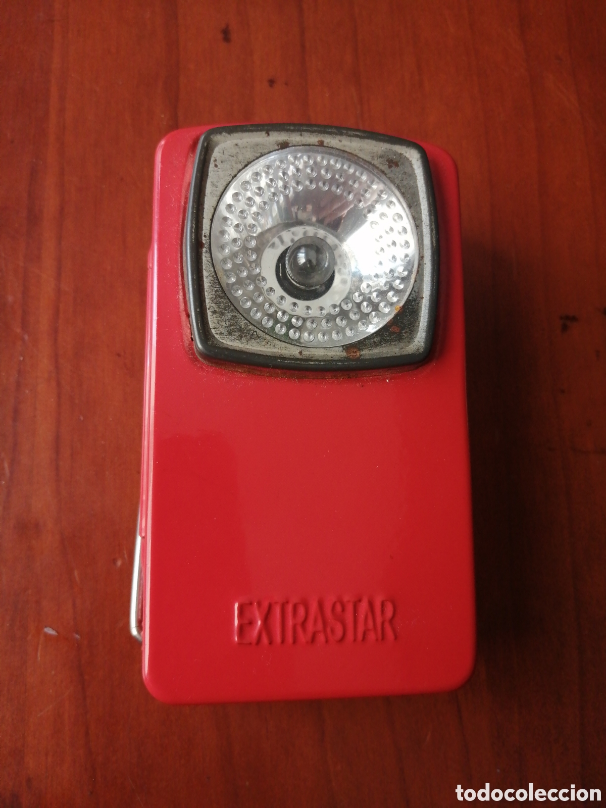 Antig&uuml;edades: LINTERNA PETACA VINTAGE EXTRASTAR DE BOLSILLO - Foto 1