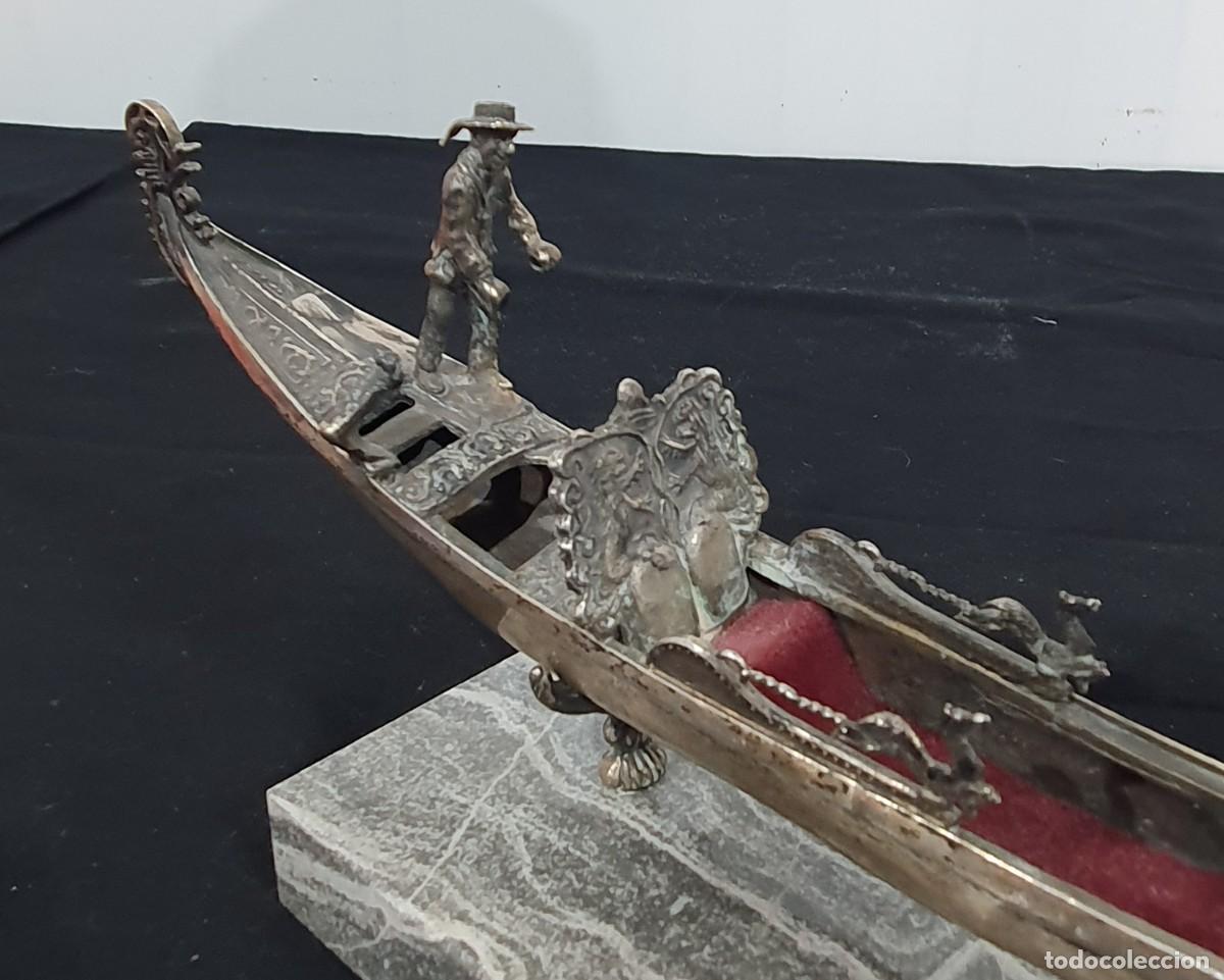 Antig&uuml;edades: -G&oacute;ndola Veneciana en plata - Foto 1