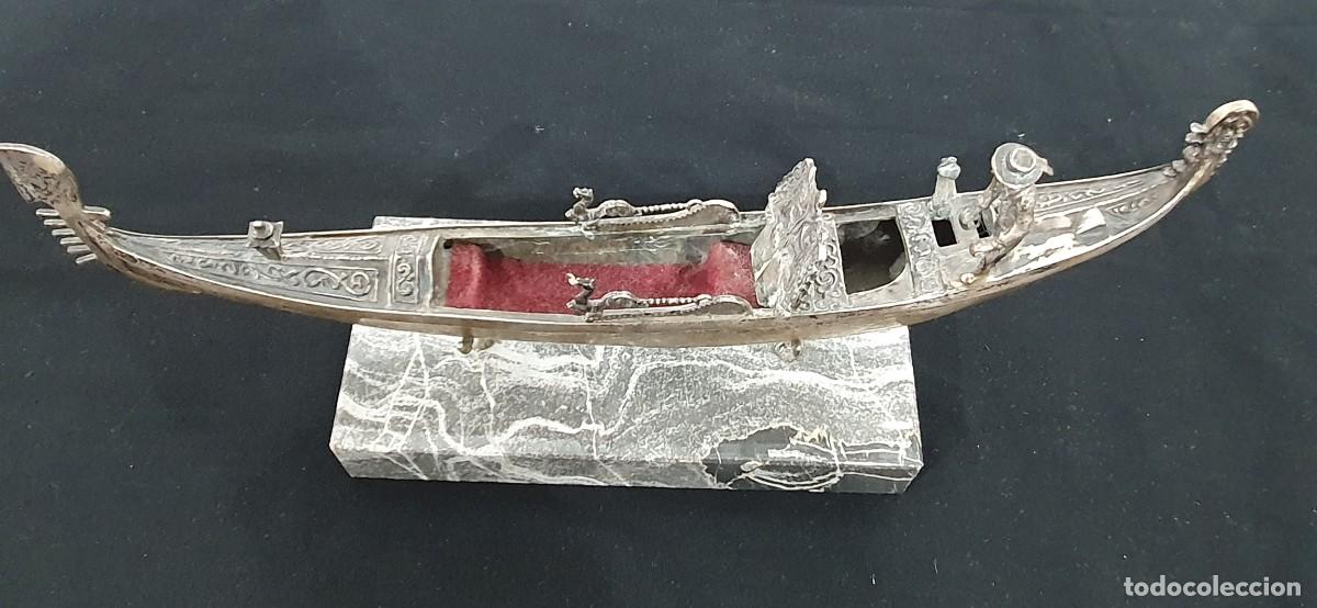 Antig&uuml;edades: -G&oacute;ndola Veneciana en plata - Foto 4